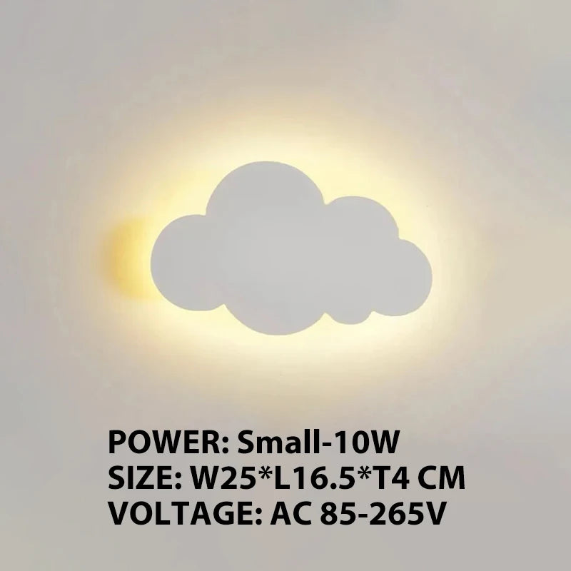 Veilleuse Nuage Murale LED <br> Nuvia Blanc