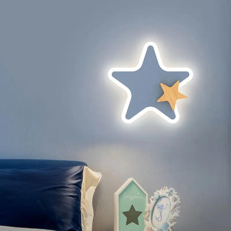 Veilleuse Murale Étoile LED Enfant <br> Starya