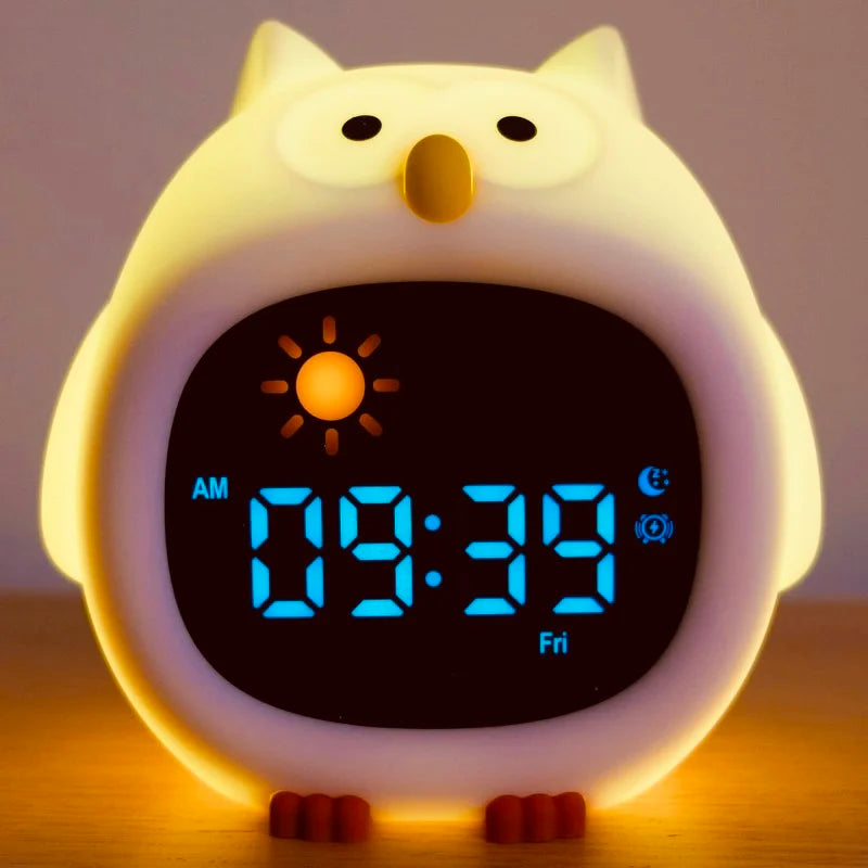 Veilleuse Hibou LED Réveil <br> HibouGlow