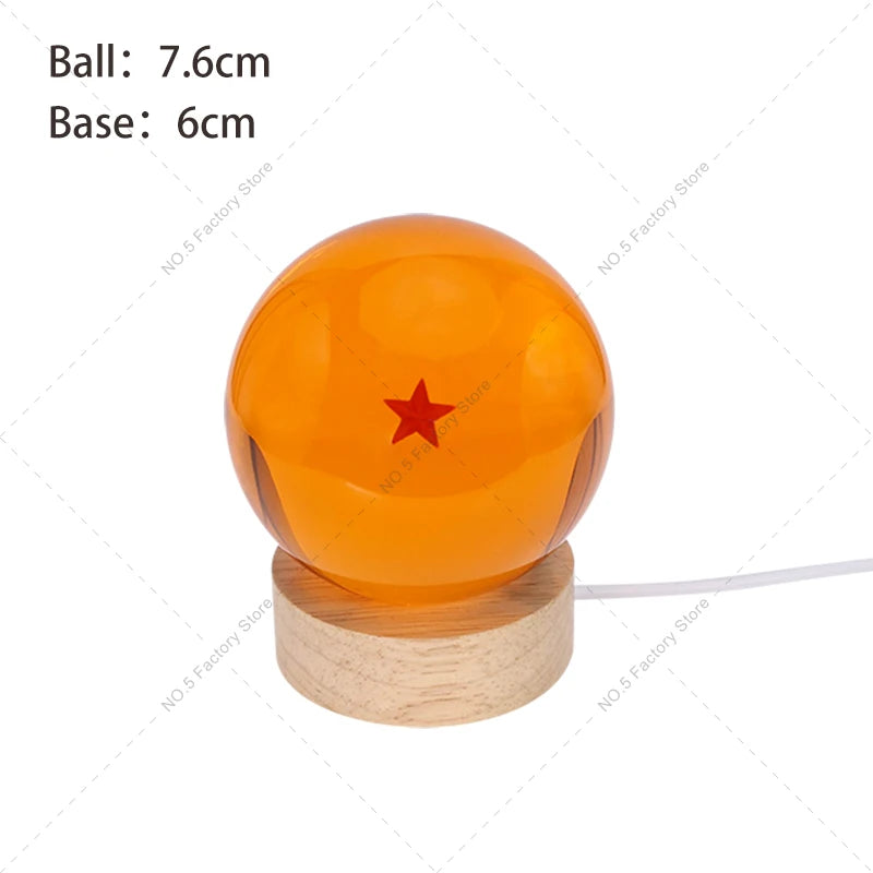 Veilleuse Sphère Étoilée LED Cristal <br> DragonOrb