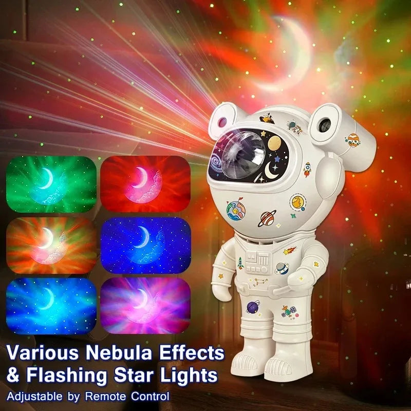 Veilleuse Projecteur Galaxie Astronaute <br> Nebuloon