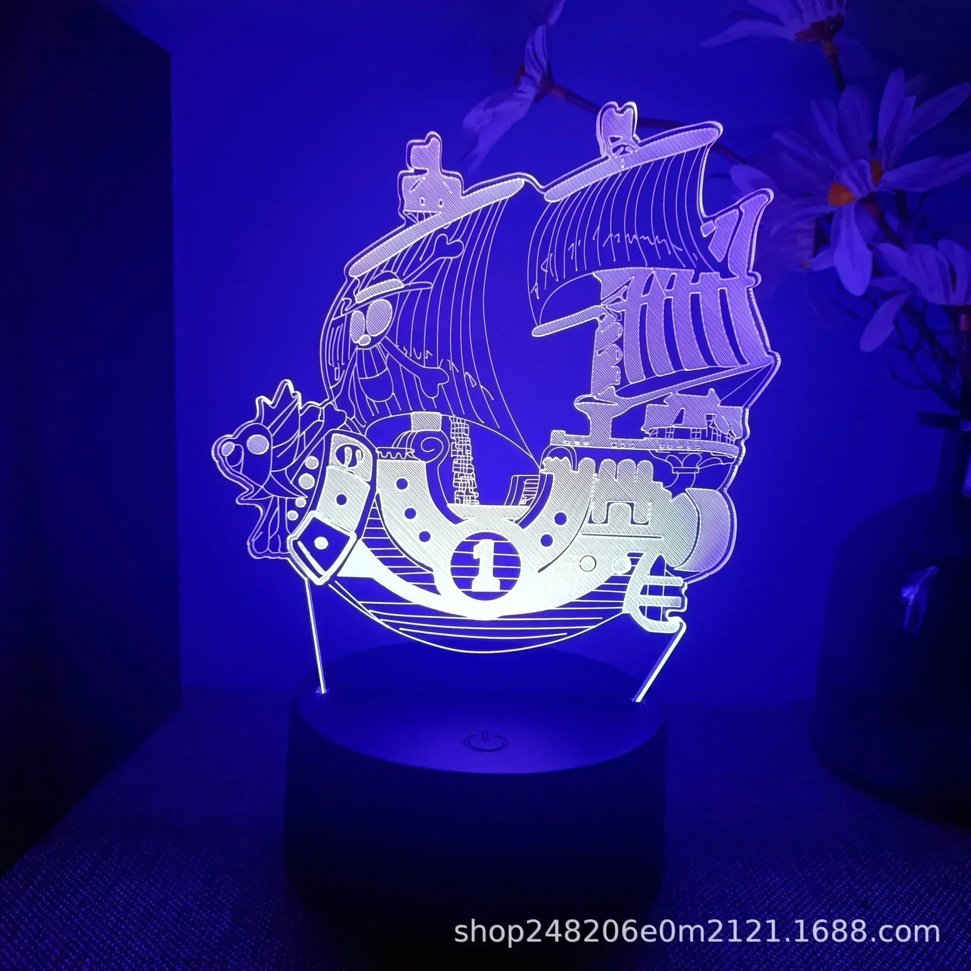 Veilleuse LED Navire Pirate Légendaire <br> NautiGlow