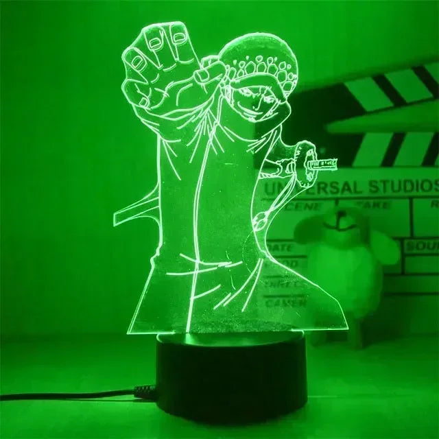Veilleuse LED Guerrier Stratège <br> ShadowMind Aura