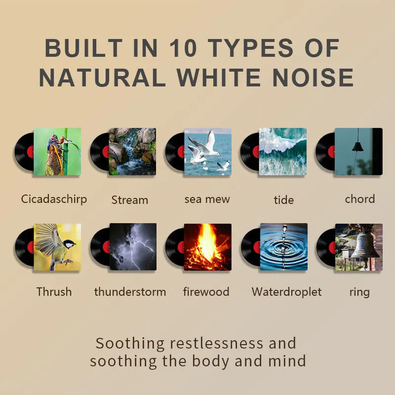 Veilleuse Bruit Blanc LED <br> DreamNoise