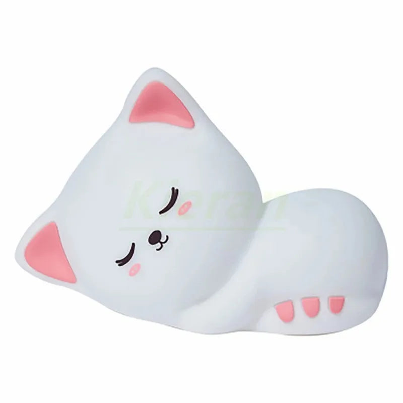 Veilleuse LED Chat Endormi <br> DodoNeko