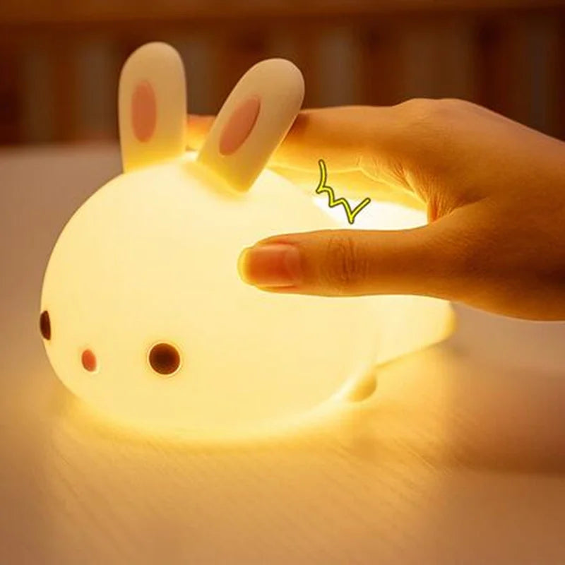 Veilleuse LED Lapin RGB <br> CuddleBunny