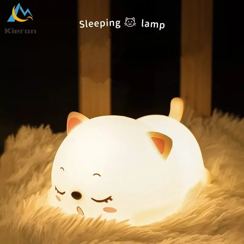 Veilleuse Chat LED Bébé <br> NoxiCat