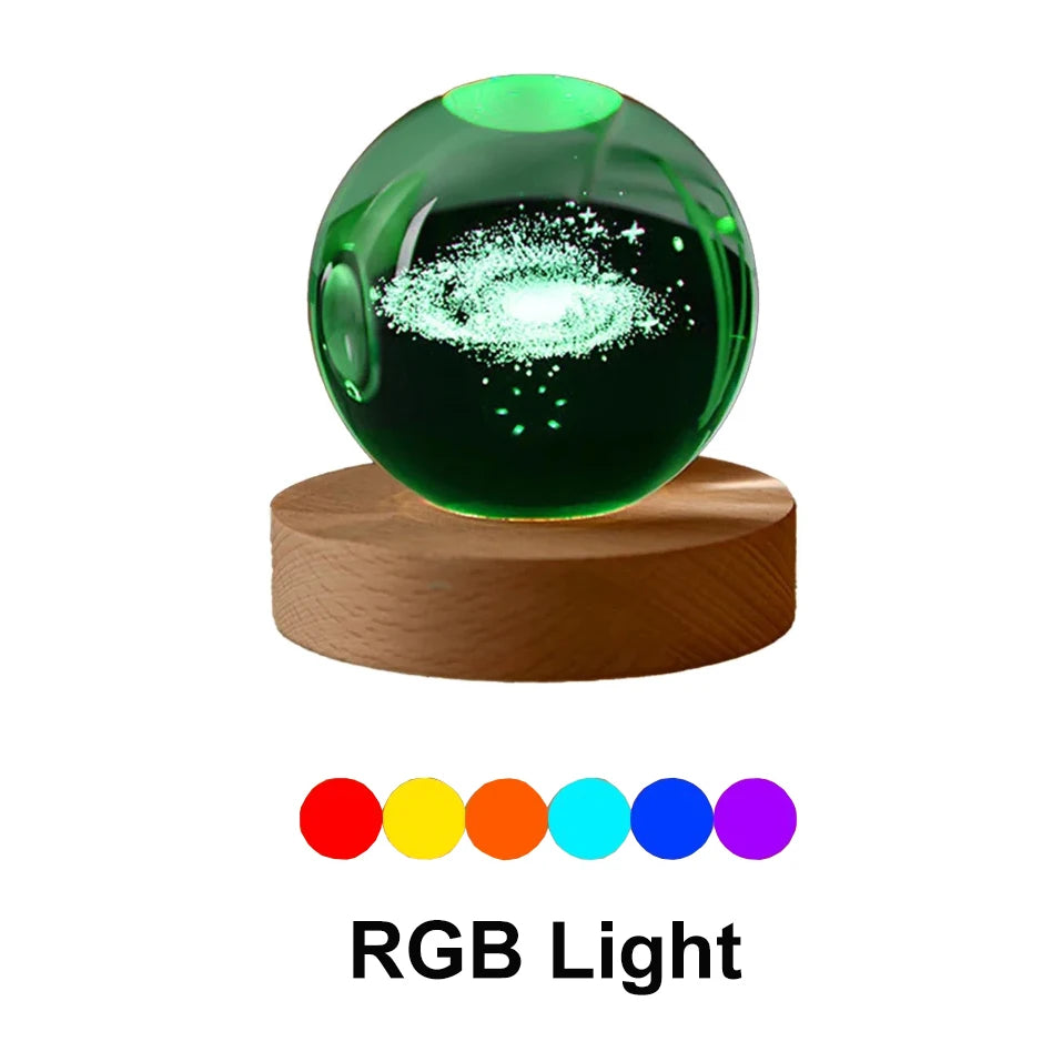 Veilleuse Boule Galaxie LED RGB <br> GalaxyDream