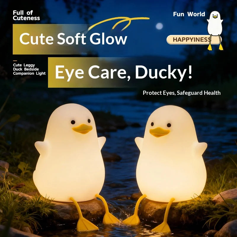 Veilleuse LED Canard Bébé <br> DuckyFeet