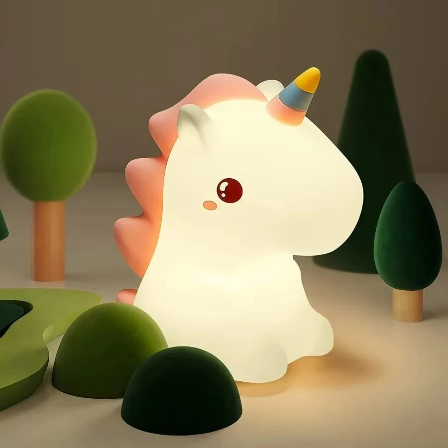 Veilleuse Licorne Lumière Douce LED <br> DreamCorn