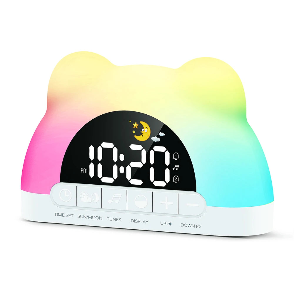 Veilleuse Réveil Bébé LED <br> LuniGlow
