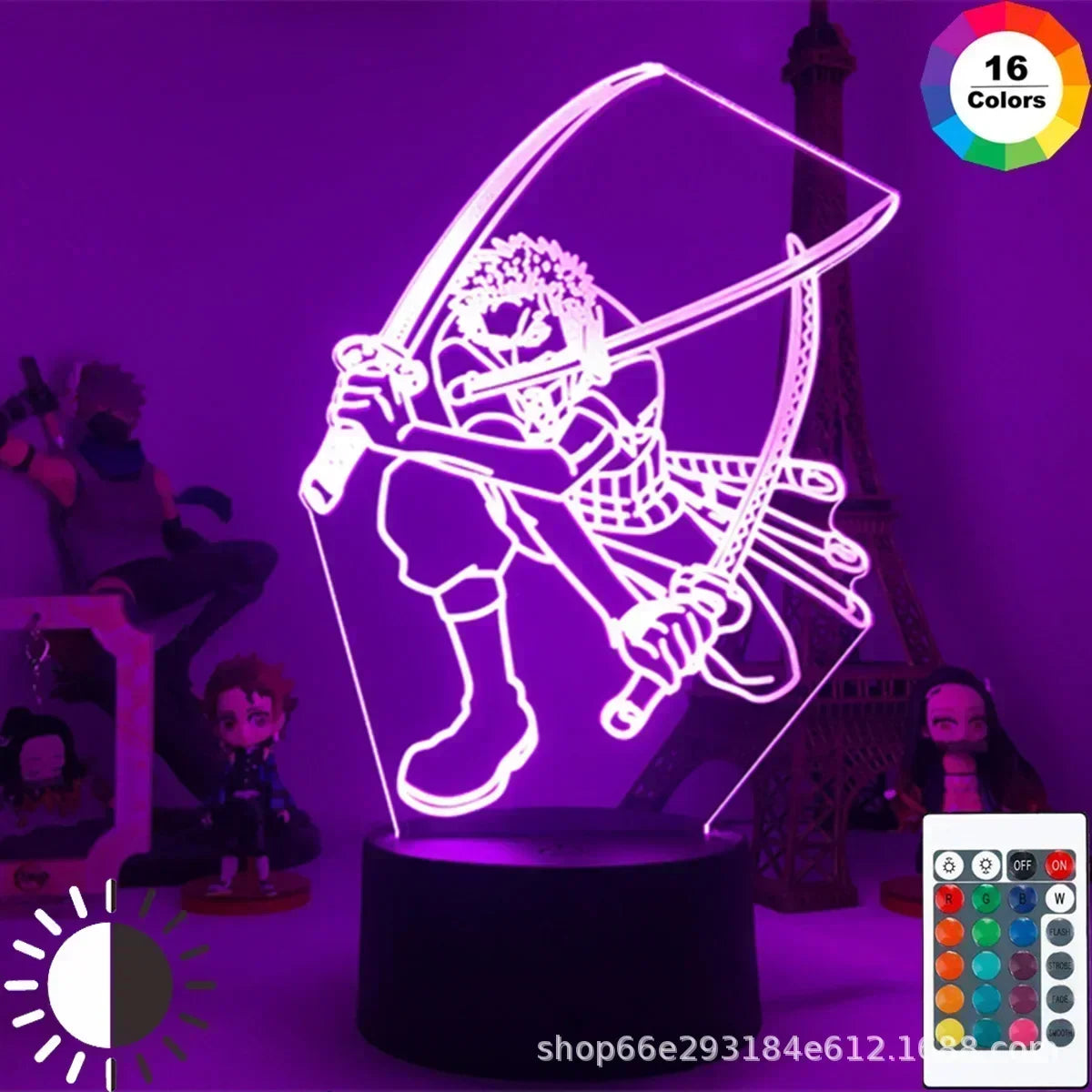 Veilleuse LED Guerrier Sabre Spectral <br> BladeAura Glow