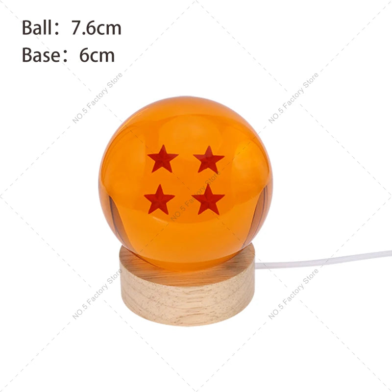 Veilleuse Sphère Étoilée LED Cristal <br> DragonOrb