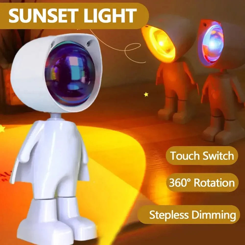 Veilleuse Projecteur Astronaute LED RGB <br> AstroLuma