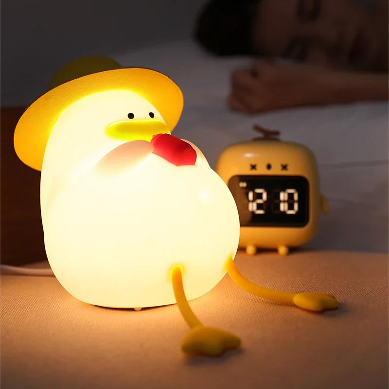 Veilleuse LED Canard Cowboy <br> Cowduck