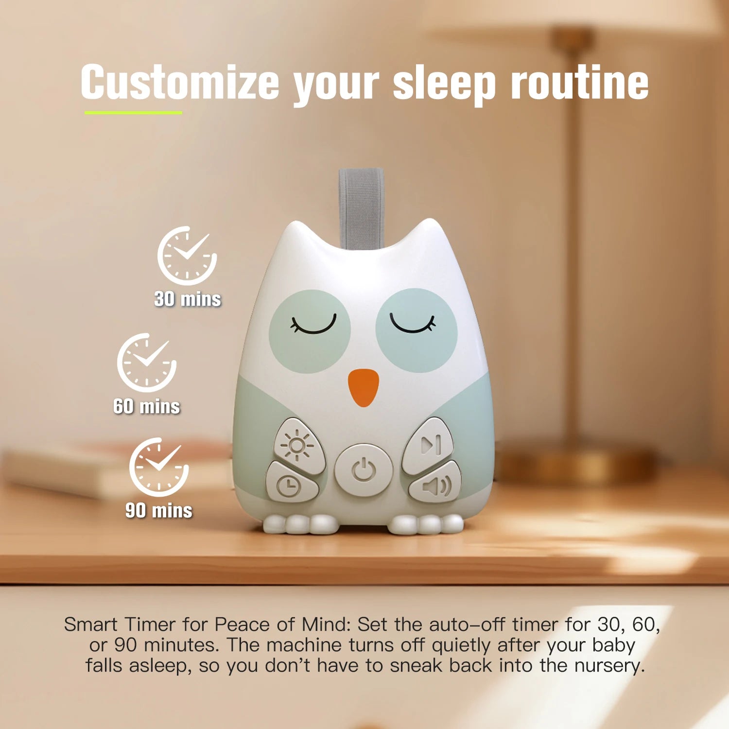 Veilleuse Bruit Blanc <br> Owli Sleep