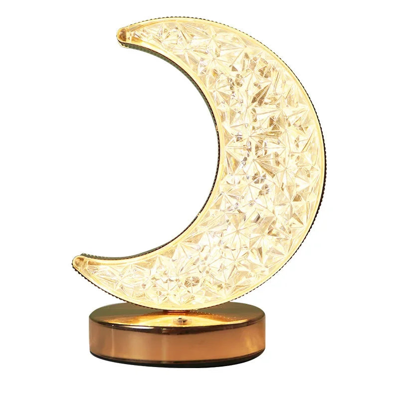 Veilleuse Lune Cristal LED <br> MoonDream