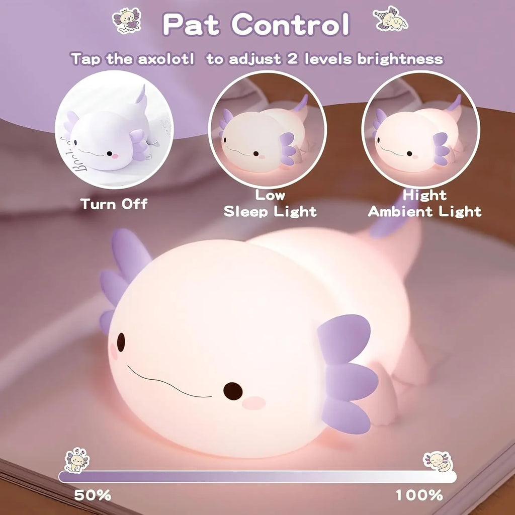 Veilleuse LED Axolotl <br> AxoGlow