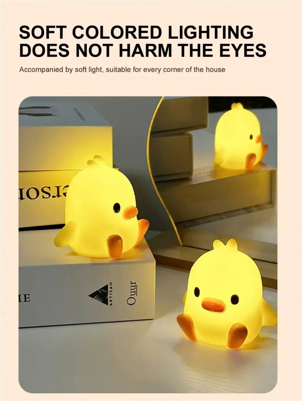 Veilleuse Canard Bébé LED <br> Luvio