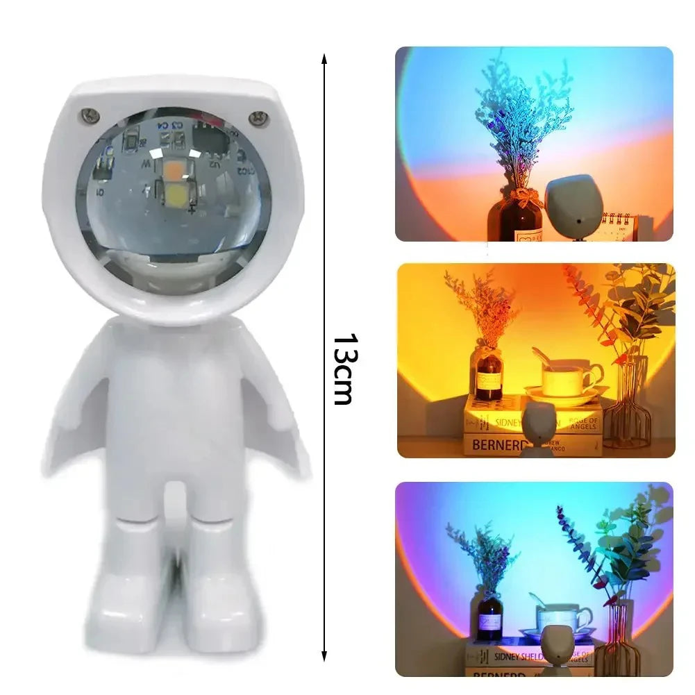 Veilleuse Projecteur Astronaute LED RGB <br> AstroLuma
