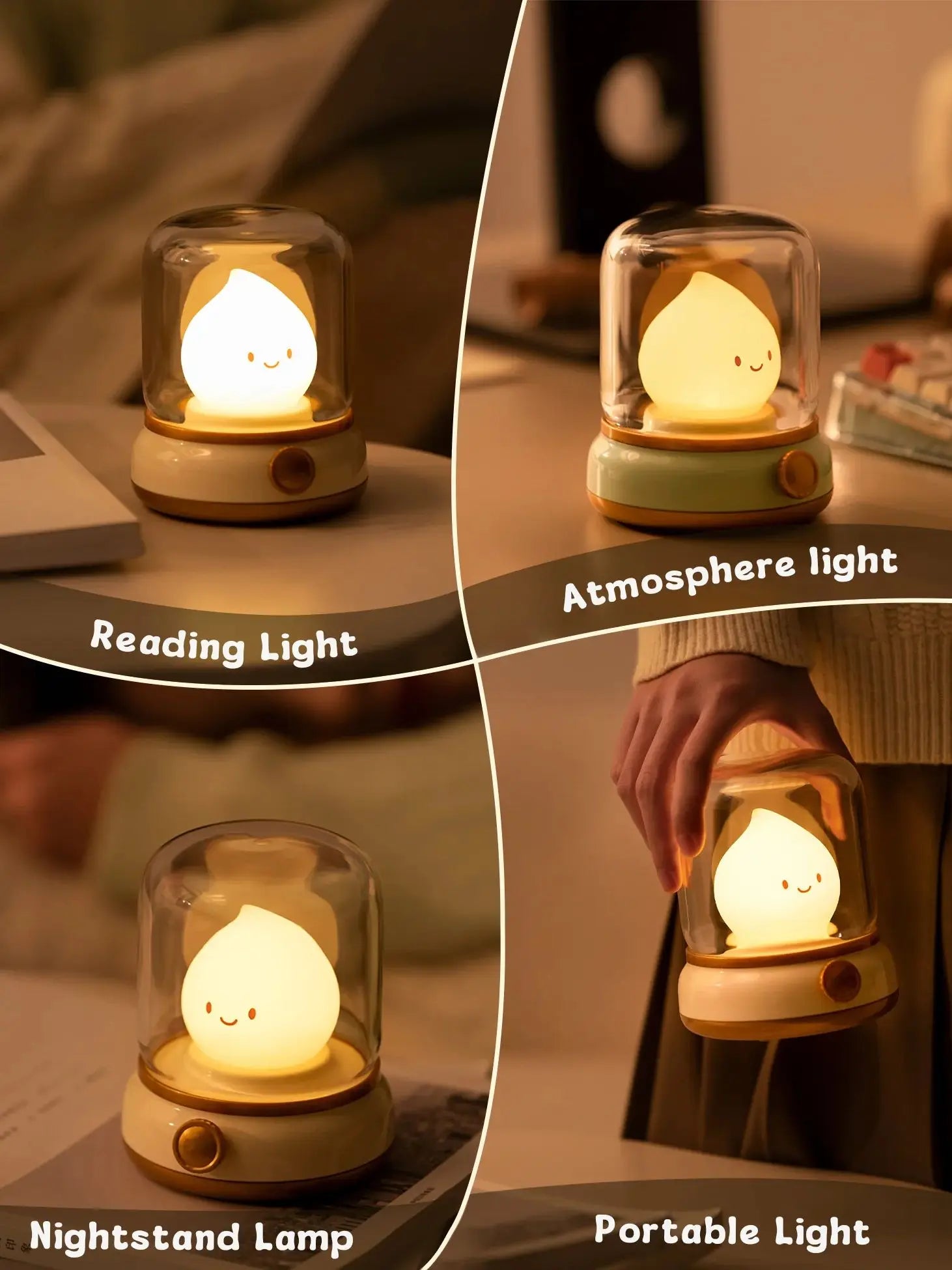 Veilleuse Flamme Kawaii LED <br> FlameAura