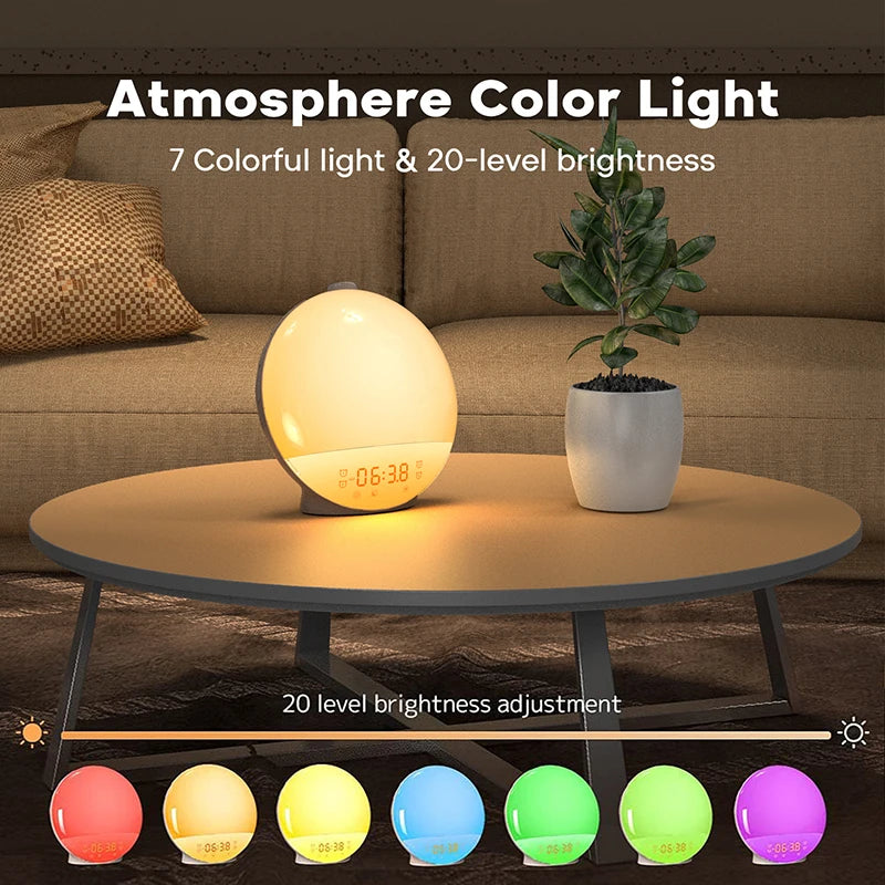 Veilleuse LED Réveil Soleil <br> Solaris