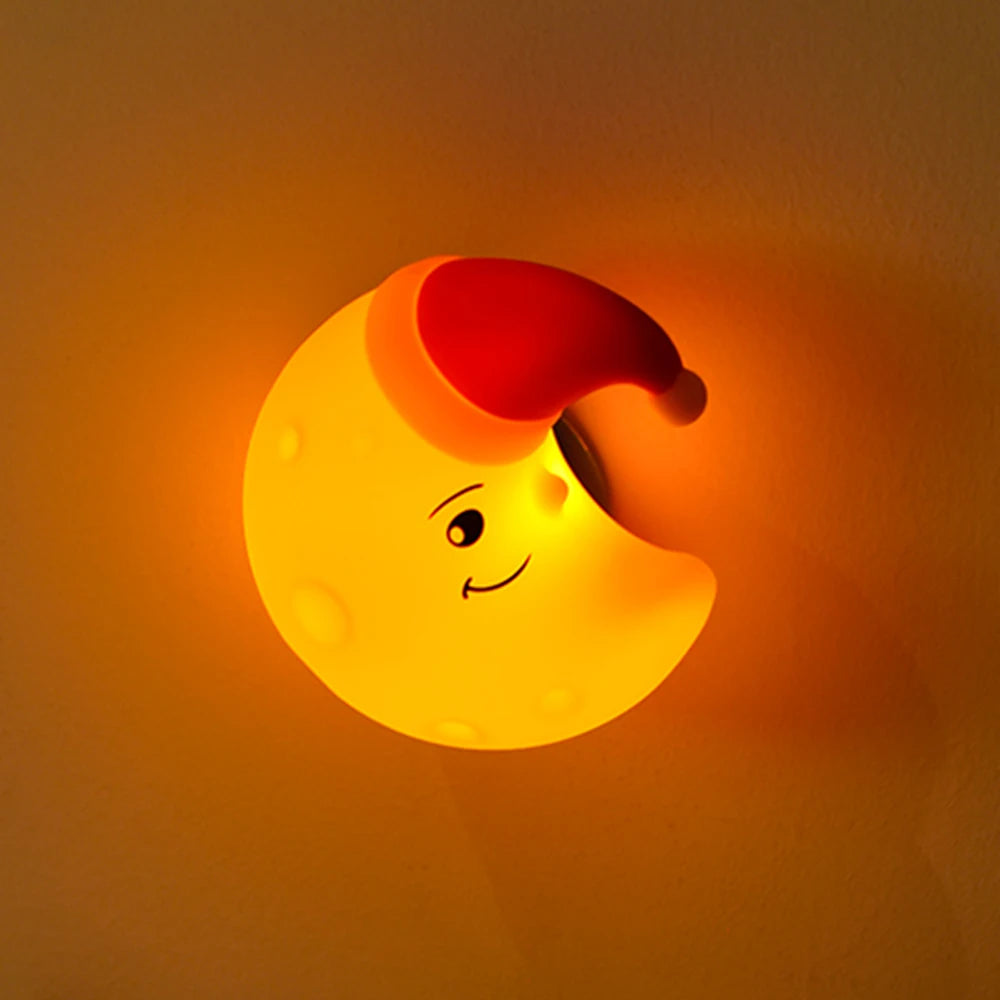 Veilleuse Murale Lune LED Bébé <br> Lunévia