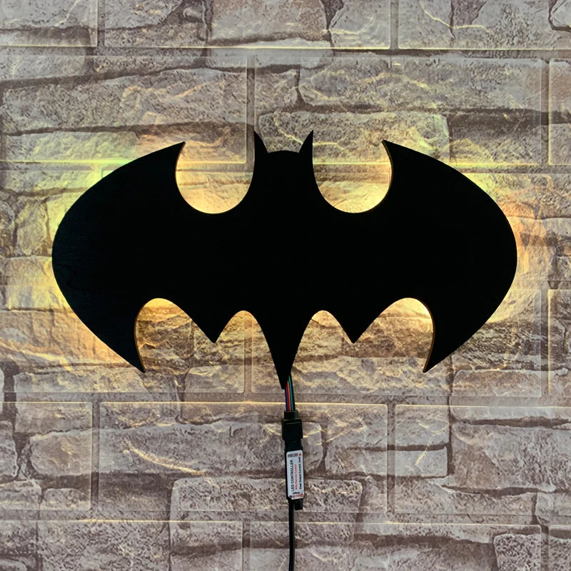 Veilleuse Logo Chauve-Souris LED <br> ShadowNest