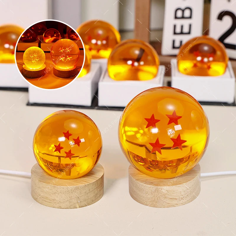Veilleuse Sphère Étoilée LED Cristal <br> DragonOrb