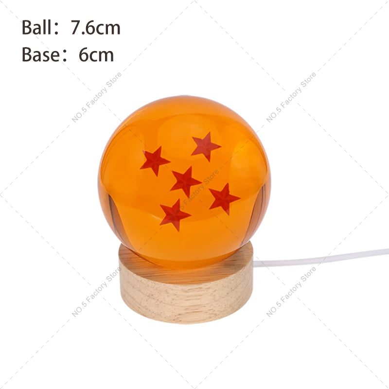 Veilleuse Sphère Étoilée LED Cristal <br> DragonOrb