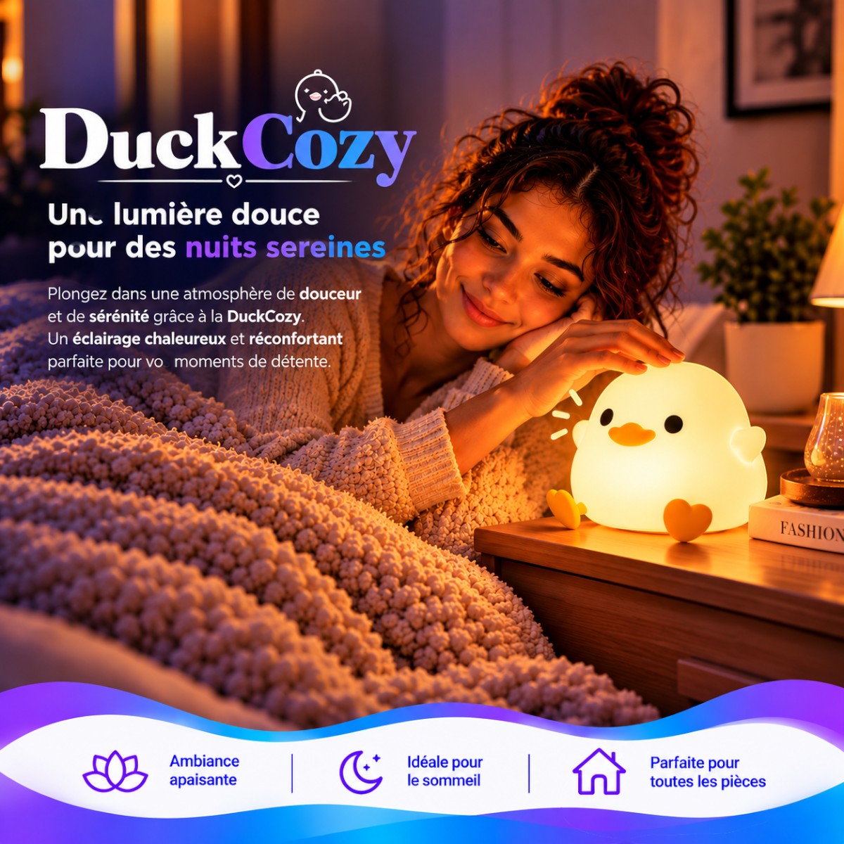 Veilleuse Canard LED <br> DuckCozy