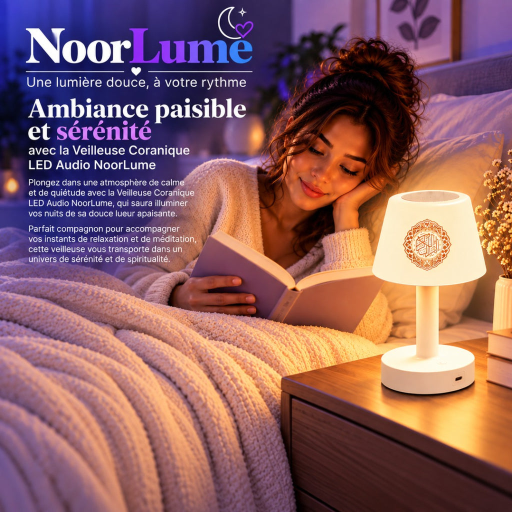 Veilleuse Coranique LED Audio <br> NoorLume