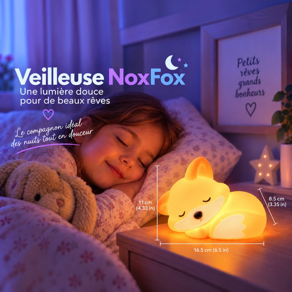 Veilleuse LED Renard <br> NoxFox