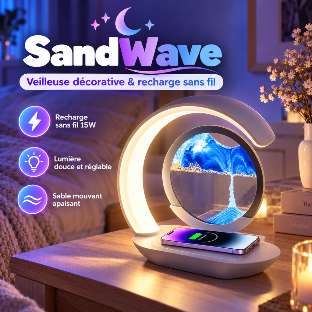 Veilleuse Déco Light <br> SandWave